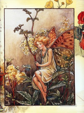 Fantasía popular Painting - reina del hada del prado Fantasía